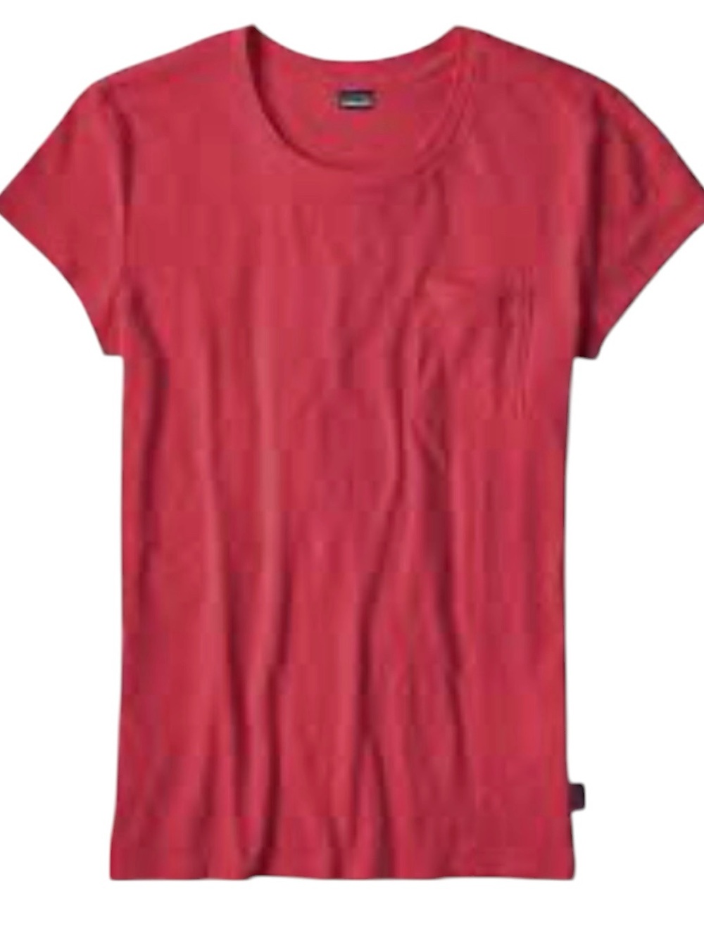 Patagonia Mainstay Pocket Tee XS Pink Recycled Organic Cotton Cabin Gorpcore